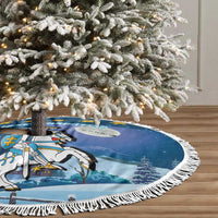 Lithuania Christmas Tree Skirt Coat Of Arms Merry Xmas - Wonder Print Shop