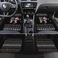 Six Seven Funny Skeleton Fingers Christmas Car Mats Creepy Santa Skeleton Hands - Wonder Print Shop