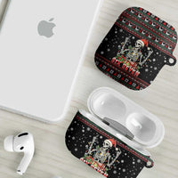 Six Seven Santa Skeleton AirPods Case Funny Christmas Skull - Wonder Print Shop