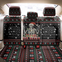 Six Seven Santa Skeleton Back Car Seat Cover Funny Christmas Skull - Wonder Print Shop