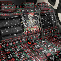 Six Seven Santa Skeleton Back Car Seat Cover Funny Christmas Skull - Wonder Print Shop