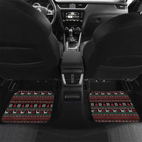 Six Seven Santa Skeleton Car Mats Funny Christmas Skull - Wonder Print Shop