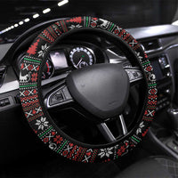 Six Seven Santa Skeleton Steering Wheel Cover Funny Christmas Skull - Wonder Print Shop