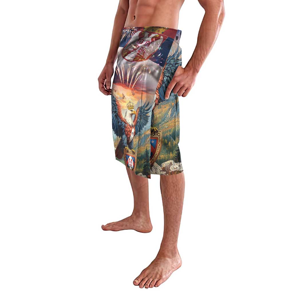 Serbia Eagle Statehood Day Lavalava Only Unity Saves The Serbs - Wonder Print Shop