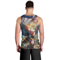 Serbia Eagle Statehood Day Men Tank Top Only Unity Saves The Serbs - Wonder Print Shop