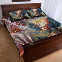 Serbia Eagle Statehood Day Quilt Bed Set Only Unity Saves The Serbs - Wonder Print Shop