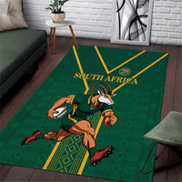 South Africa Rugby Area Rug Go Springboks - Wonder Print Shop