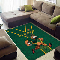 South Africa Rugby Area Rug Go Springboks - Wonder Print Shop