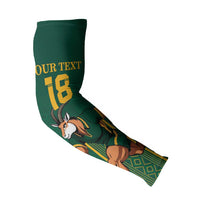 Custom South Africa Rugby Arm Sleeves Go Springboks - Wonder Print Shop