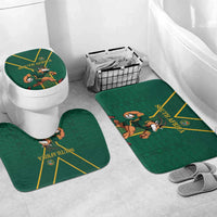 South Africa Rugby Bathroom Set Go Springboks - Wonder Print Shop
