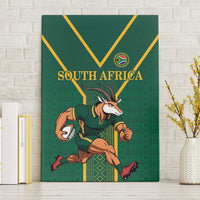 South Africa Rugby Canvas Wall Art Go Springboks - Wonder Print Shop