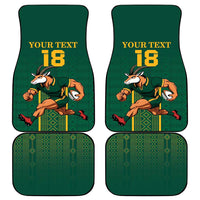 Custom South Africa Rugby Car Mats Go Springboks - Wonder Print Shop