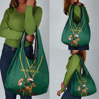 South Africa Rugby Grocery Bag Go Springboks - Wonder Print Shop