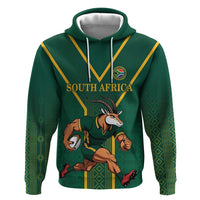 Custom South Africa Rugby Hoodie Go Springboks - Wonder Print Shop