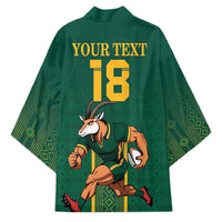 Custom South Africa Rugby Kimono Go Springboks - Wonder Print Shop