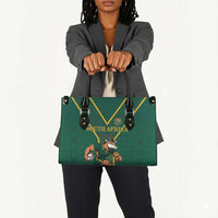 South Africa Rugby Leather Bag Go Springboks - Wonder Print Shop