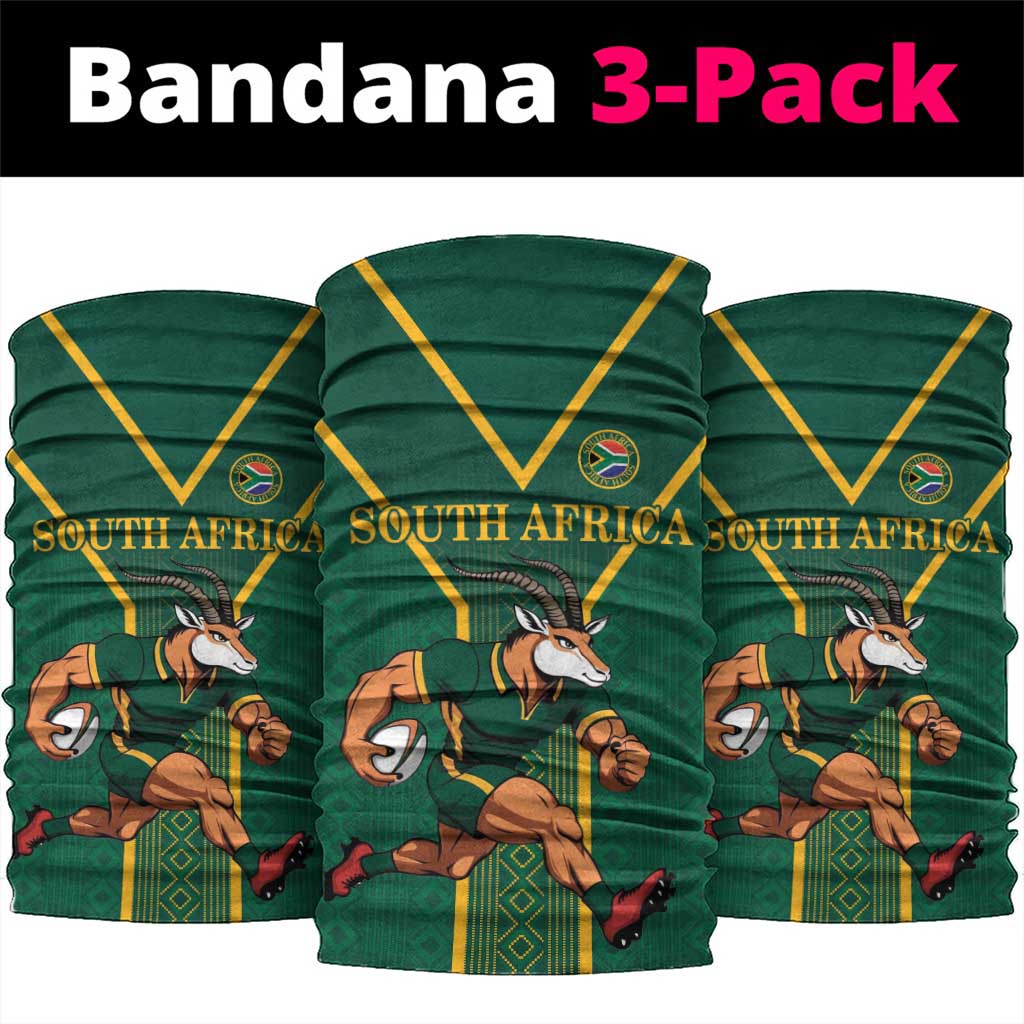 South Africa Rugby Neck Gaiter Go Springboks - Wonder Print Shop
