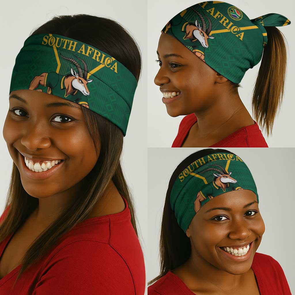 South Africa Rugby Neck Gaiter Go Springboks - Wonder Print Shop