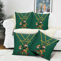 South Africa Rugby Pillow Cover Go Springboks - Wonder Print Shop