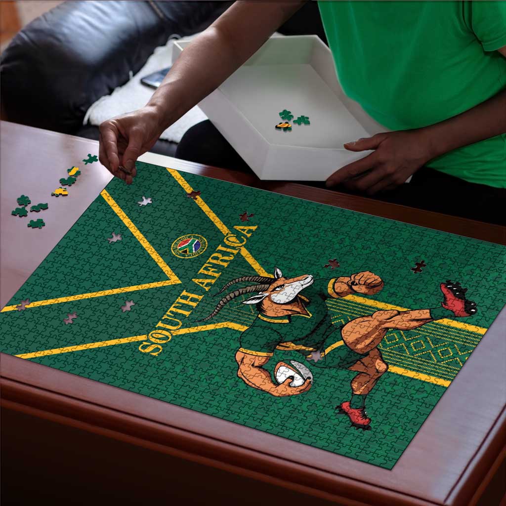 South Africa Rugby Puzzle Go Springboks - Wonder Print Shop