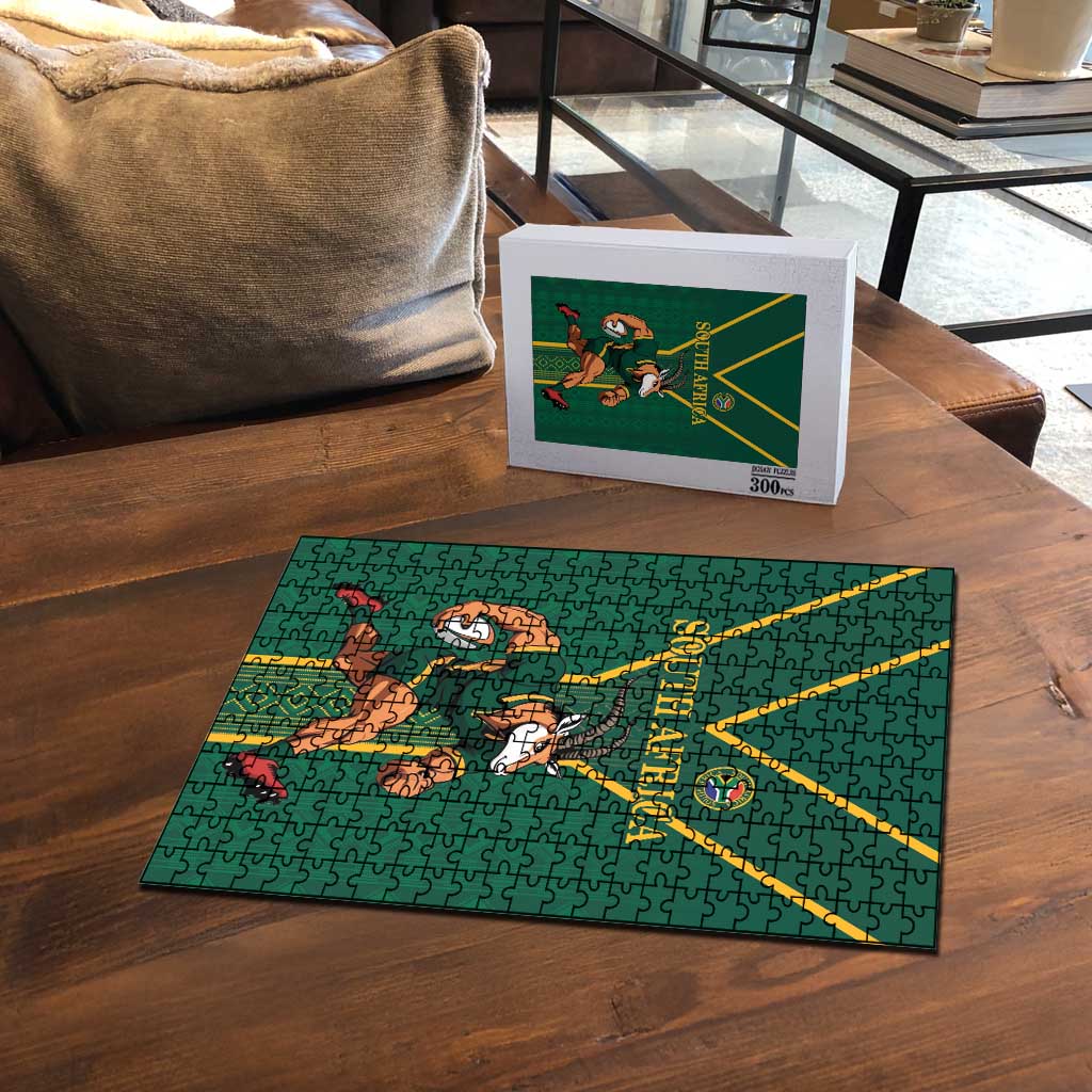 South Africa Rugby Puzzle Go Springboks - Wonder Print Shop