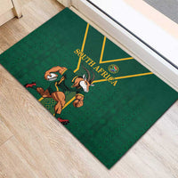 South Africa Rugby Rubber Doormat Go Springboks - Wonder Print Shop
