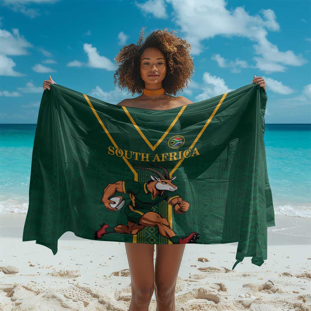 South Africa Rugby Sarong Go Springboks - Wonder Print Shop