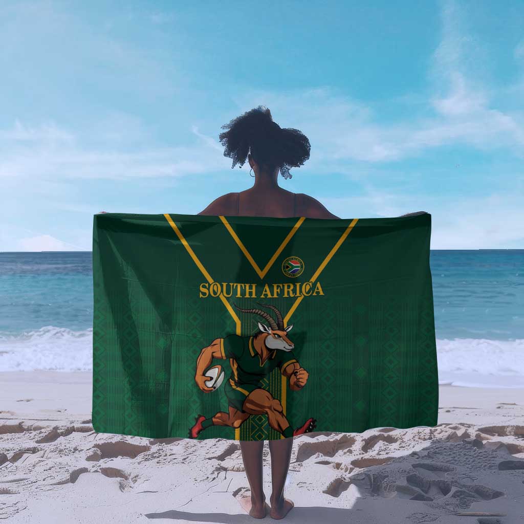South Africa Rugby Sarong Go Springboks - Wonder Print Shop