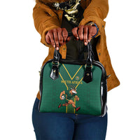 South Africa Rugby Shoulder Handbag Go Springboks - Wonder Print Shop