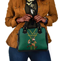 South Africa Rugby Shoulder Handbag Go Springboks - Wonder Print Shop