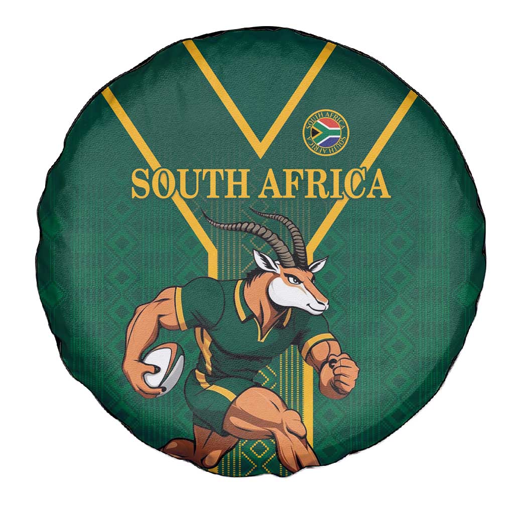South Africa Rugby Spare Tire Cover Go Springboks - Wonder Print Shop