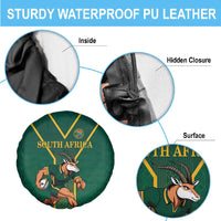 South Africa Rugby Spare Tire Cover Go Springboks - Wonder Print Shop