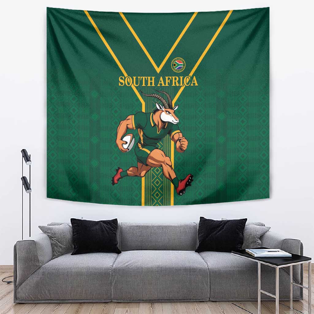 South Africa Rugby Tapestry Go Springboks - Wonder Print Shop
