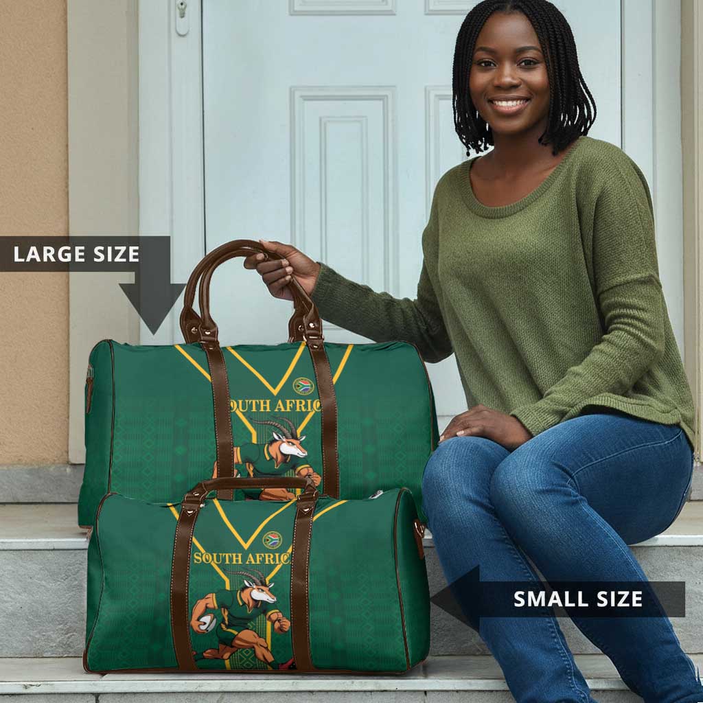South Africa Rugby Travel Bag Go Springboks - Wonder Print Shop