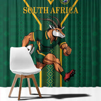 South Africa Rugby Window Curtain Go Springboks - Wonder Print Shop