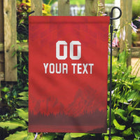 Custom Switzerland Football Garden Flag Red Crosses Go Champions