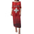 Custom Switzerland Football Puletasi Red Crosses Go Champions