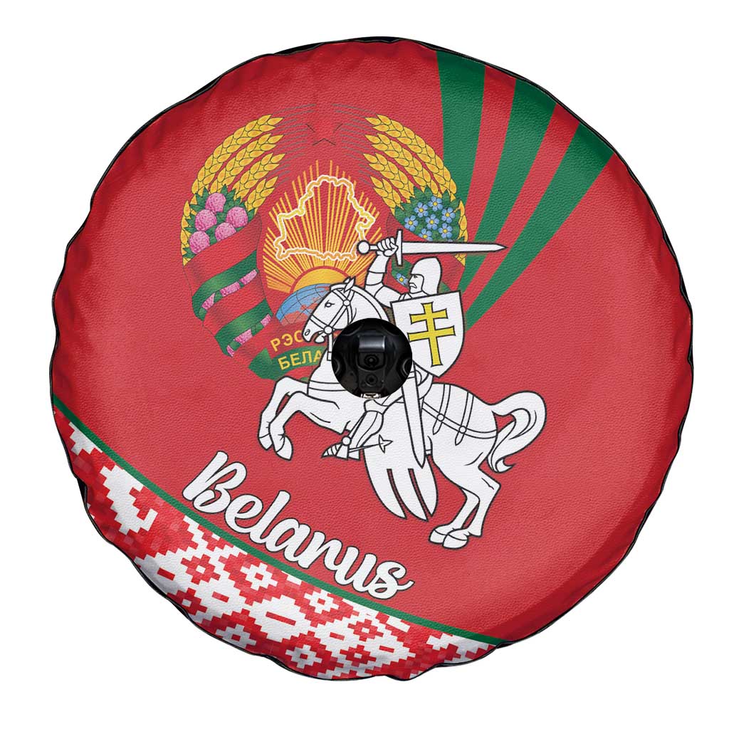 Belarus Pahonia Spare Tire Cover Belarusian Patterns