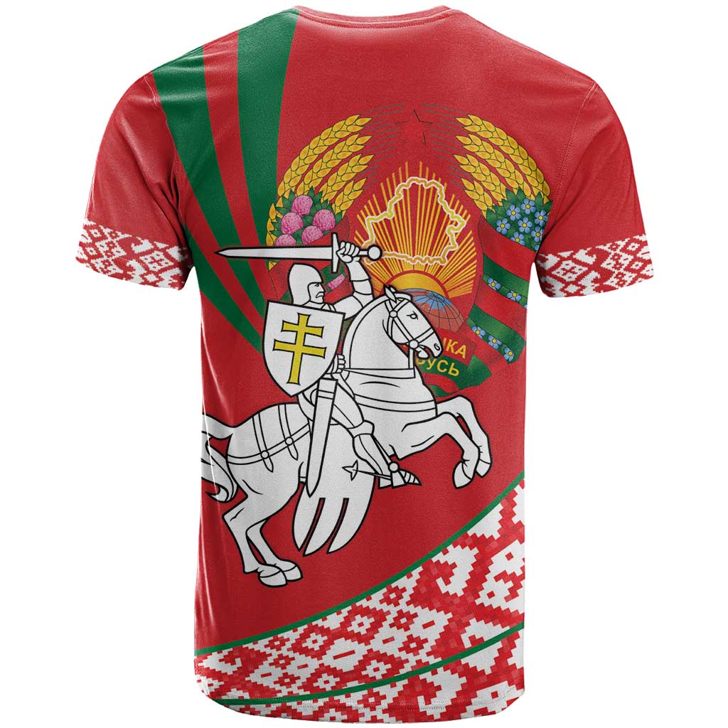 Belarus Pahonia T Shirt Belarusian Patterns