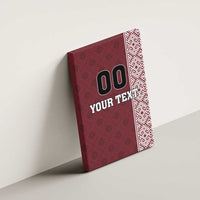 Custom Belarus Football Canvas Wall Art The White Wings Red Version