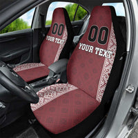 Custom Belarus Football Car Seat Cover The White Wings Red Version