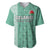 Custom Belarus Football Baseball Jersey The White Wings Green Version