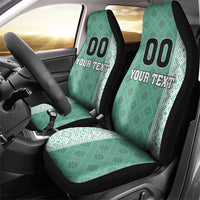 Custom Belarus Football Car Seat Cover The White Wings Green Version