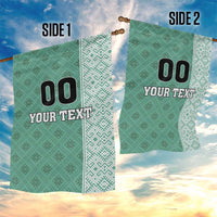 Custom Belarus Football Garden Flag The White Wings Green Version