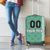 Custom Belarus Football Luggage Cover The White Wings Green Version