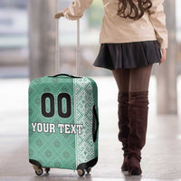 Custom Belarus Football Luggage Cover The White Wings Green Version