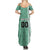 Custom Belarus Football Summer Maxi Dress The White Wings Green Version