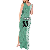 Custom Belarus Football Tank Maxi Dress The White Wings Green Version