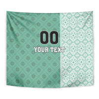 Custom Belarus Football Tapestry The White Wings Green Version