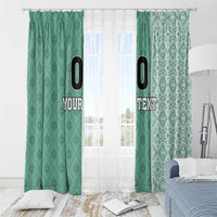 Custom Belarus Football Window Curtain The White Wings Green Version